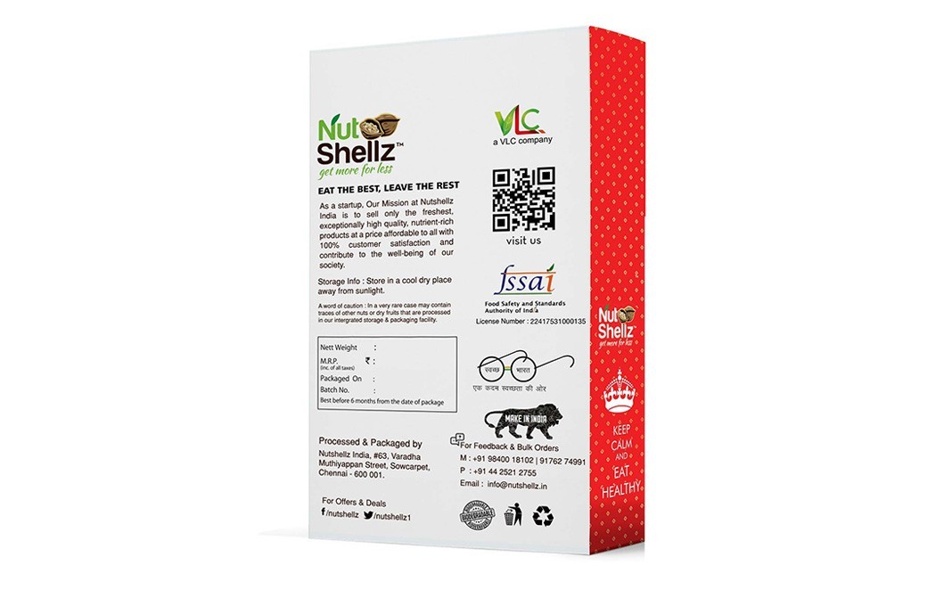 Nutshellz Cashew W-210    Box  900 grams